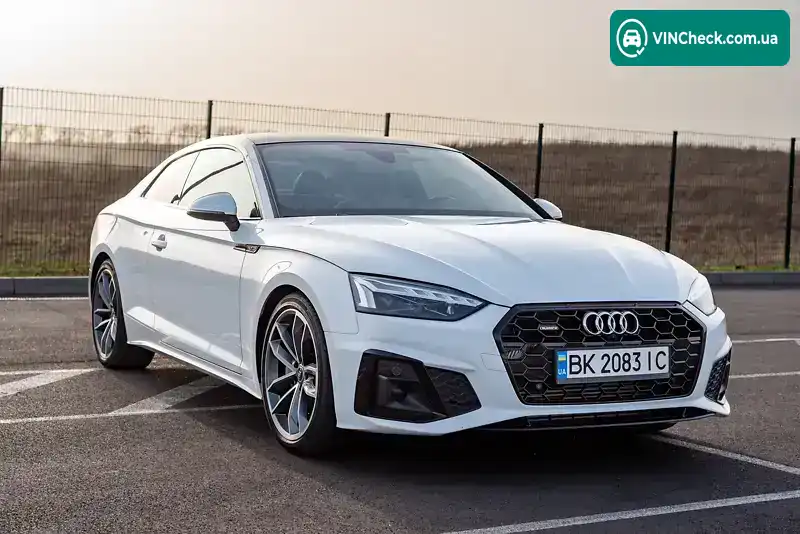 Audi A5 2021, фото з оголошення 1 з 21, VIN WAUTAAF53NA018008