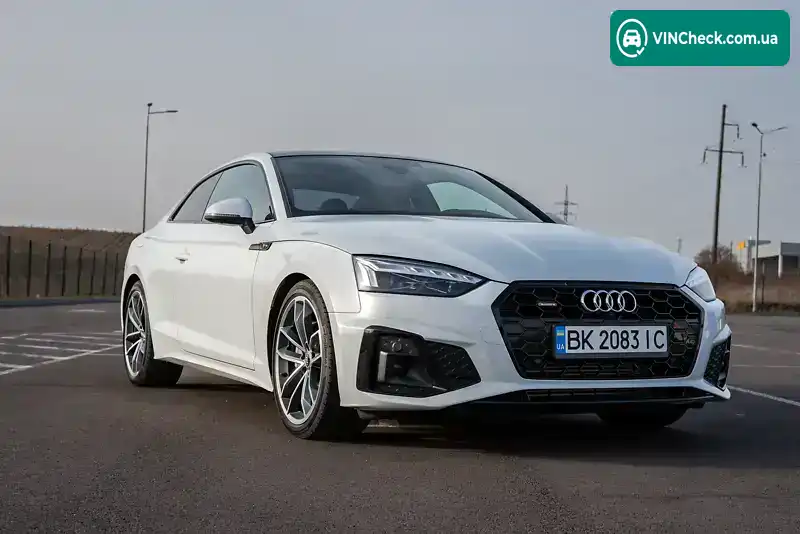 Audi A5 2021, фото з оголошення 2 з 21, VIN WAUTAAF53NA018008