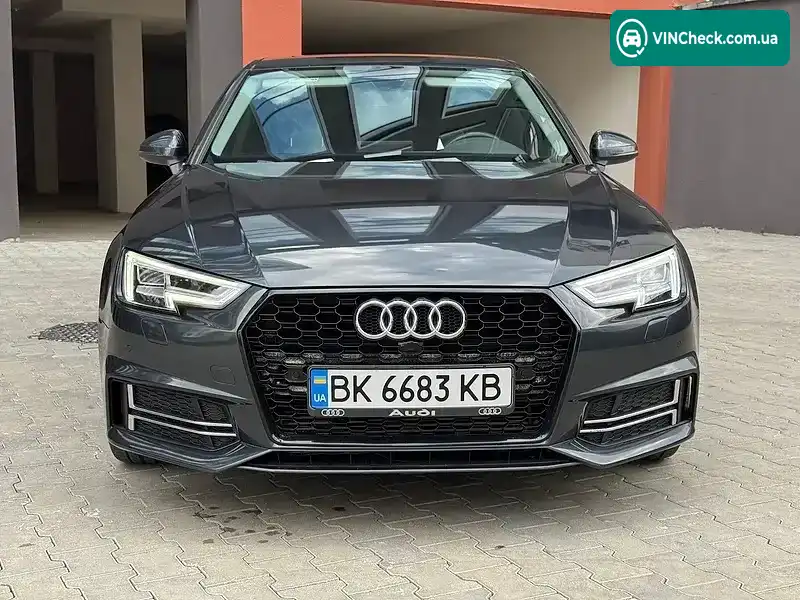 Audi A4 2018, фото з оголошення 1 з 20, VIN WAUENAF45KN002398