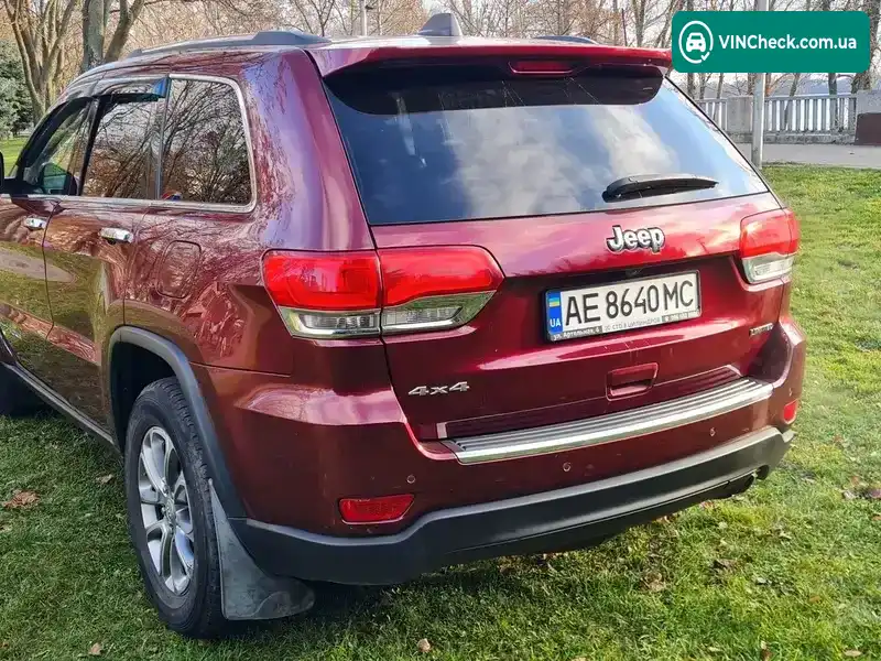 Jeep Grand Cherokee 2016, фото з оголошення 2 з 17, VIN 1C4RJFBGXGC347619