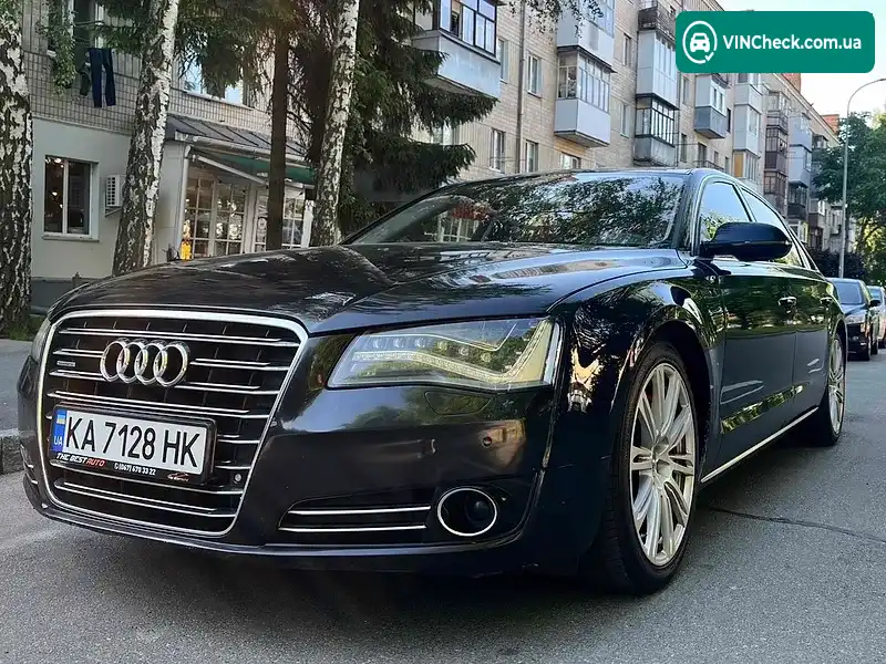 Audi A8 2010, фото з оголошення 1 з 20, VIN WAUZZZ4H5BN009118