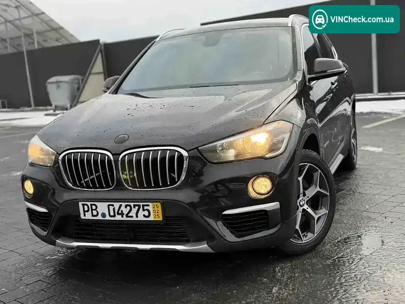 BMW X1 2017, фото з оголошення 2 з 21, VIN WBXHU7C39J5H41103