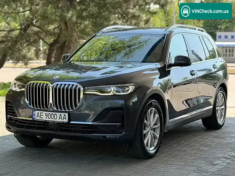 BMW X7 2022, фото з оголошення 1 з 21, VIN WBACW810809L23634