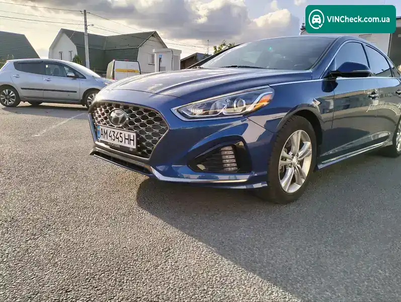 Hyundai Sonata 2019, фото з оголошення 1 з 12, VIN 5NPE34AF2KH787840