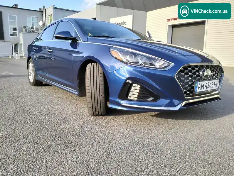 Hyundai Sonata 2019, фото з оголошення 2 з 12, VIN 5NPE34AF2KH787840