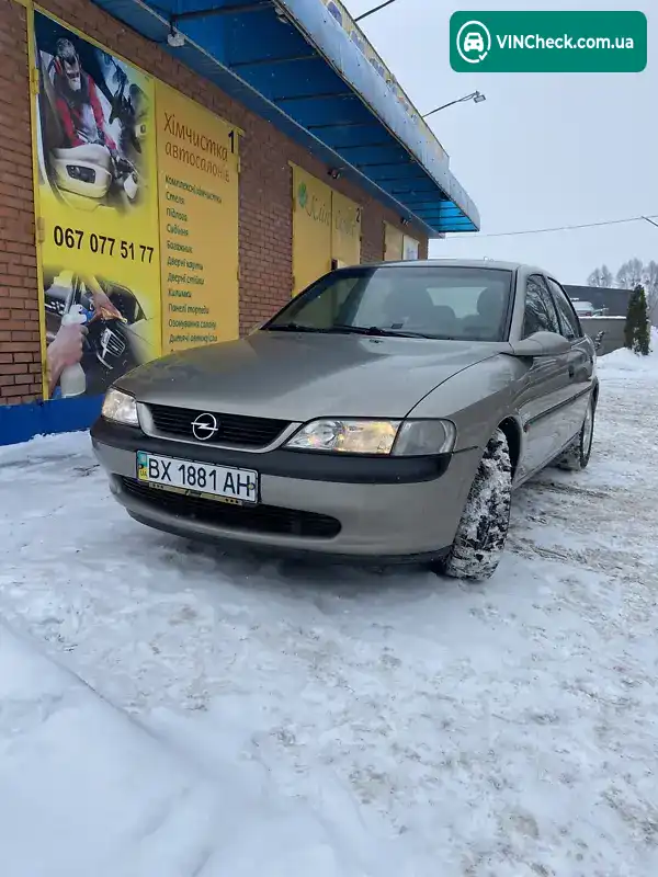 Opel Vectra 1998, фото з оголошення 1 з 10, VIN W0L0JBF19W1302520