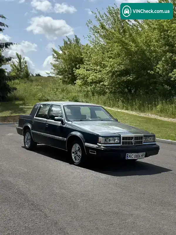 Chrysler Dynasty 1988, фото з оголошення 1 з 21, VIN 1C3BN563XJD141780