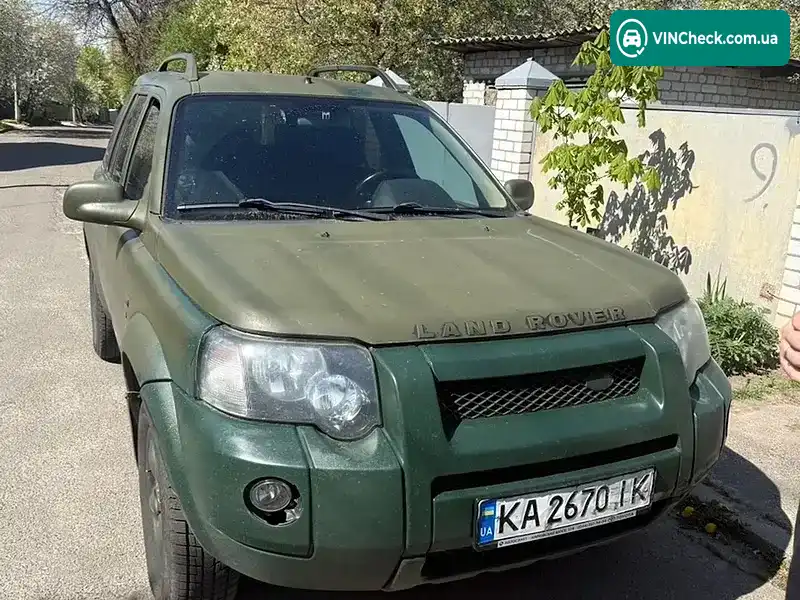 Land Rover Freelander 2005, фото з оголошення 1 з 9, VIN SALLNABE86A802273