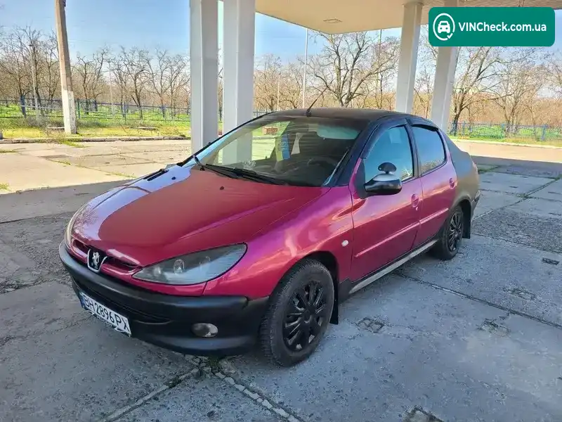 Peugeot 206 2007, фото з оголошення 1 з 17, VIN VF32BKFWA72783685