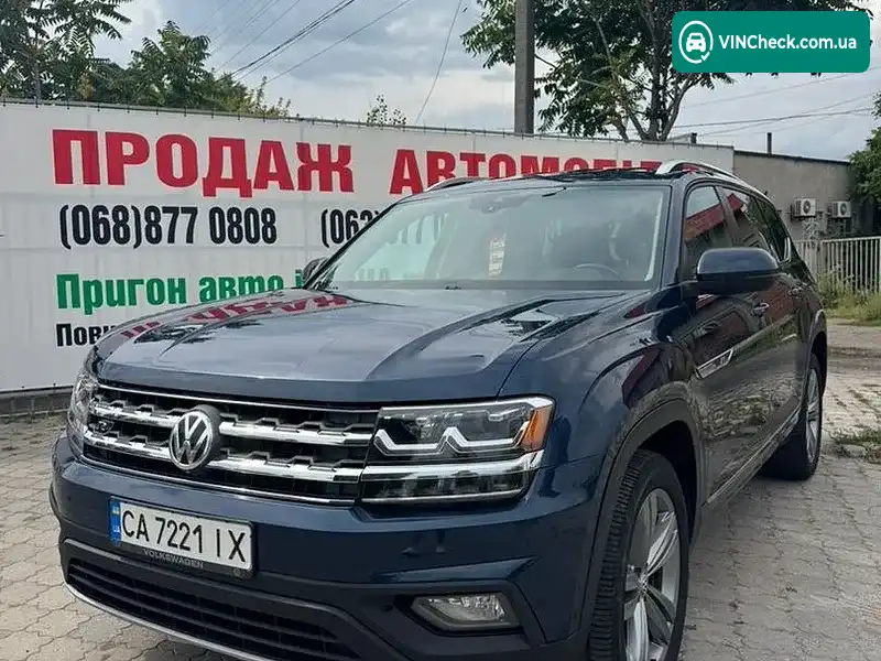 Volkswagen Atlas 2018, фото з оголошення 1 з 6, VIN 1V2PR2CA7JC579006