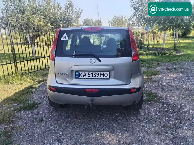 Nissan Note 2007, фото з оголошення 2 з 10, VIN SJNFAAE11U1112827