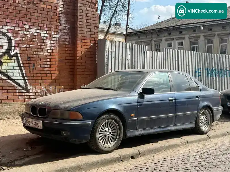 BMW 5 Series 1997, фото з оголошення 1 з 8, VIN WBADD11020BN39814