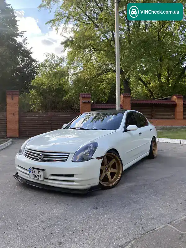 Nissan Skyline 2002, фото з оголошення 1 з 20, VIN JN1VSJR30E0004427
