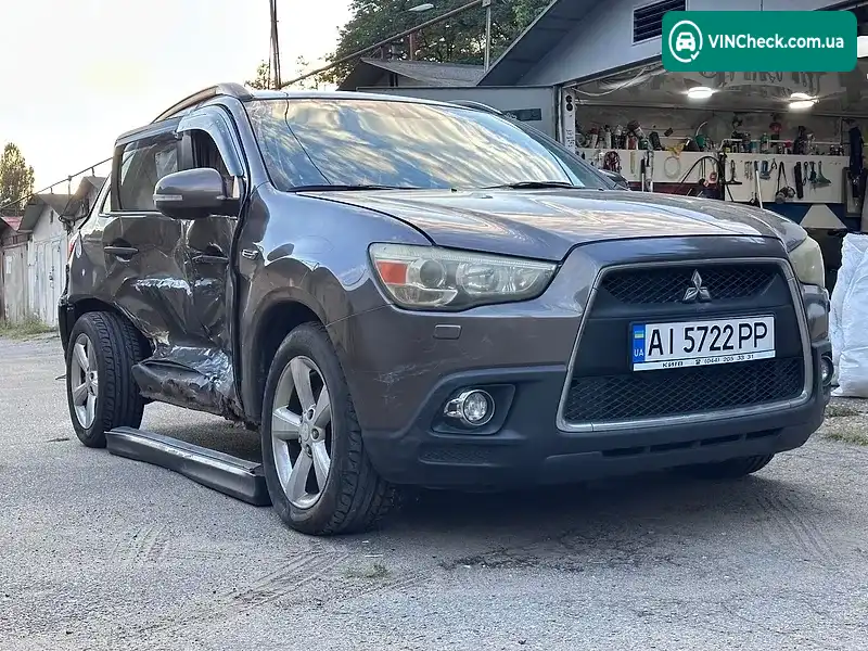 Mitsubishi ASX 2011, фото з оголошення 1 з 20, VIN JMBXTGA2WBZ001766