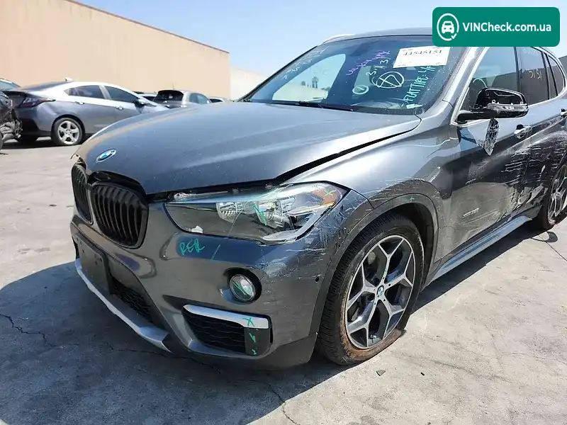 BMW X1 2016, фото з оголошення 2 з 9, VIN WBXHT3C34G5E49430