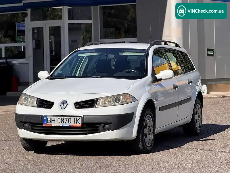 Renault Megane 2007, фото з оголошення 1 з 18, VIN VF1KMSFB537846719