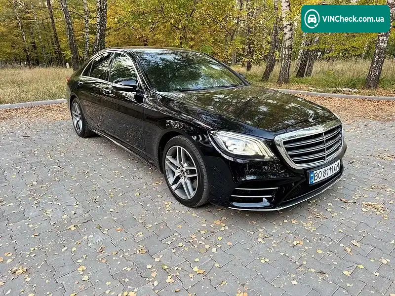 Mercedes-Benz S-Class 2019, фото з оголошення 1 з 20, VIN WDD2220211A517206