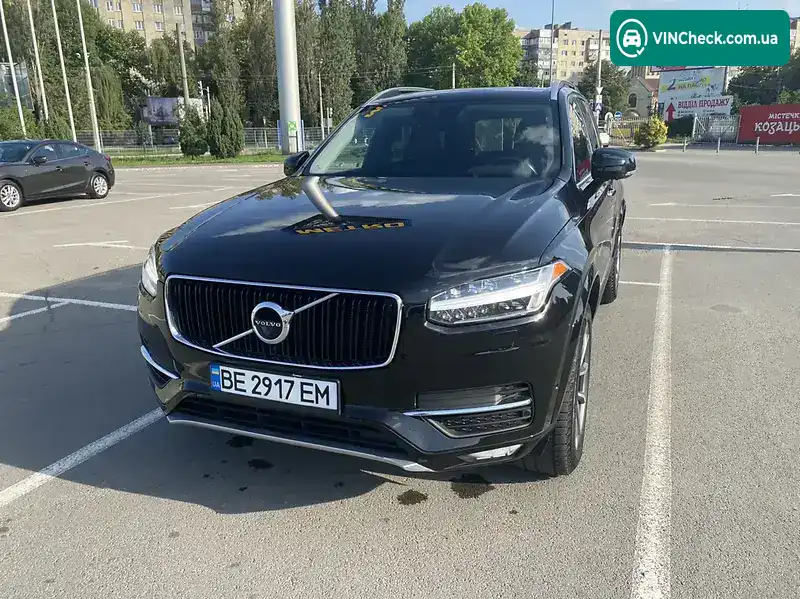 Volvo XC90 2017, фото з оголошення 2 з 20, VIN YV4A22PK4H1170110