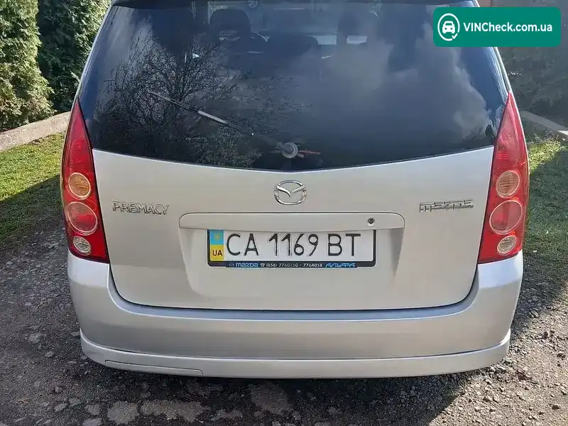 Mazda Premacy 2002, фото з оголошення 2 з 12, VIN JMZCP19S231321816