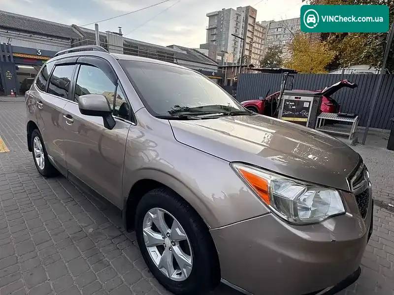 Subaru Forester 2014, фото з оголошення, VIN JF2SJAHC1FH435003