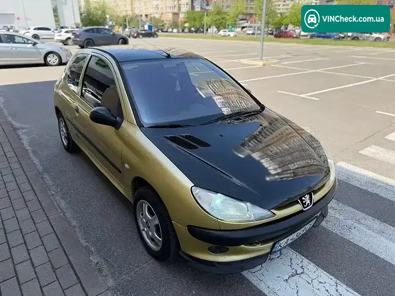 Peugeot 206 2002, фото з оголошення 1 з 16, VIN VF32CHFXF42779795