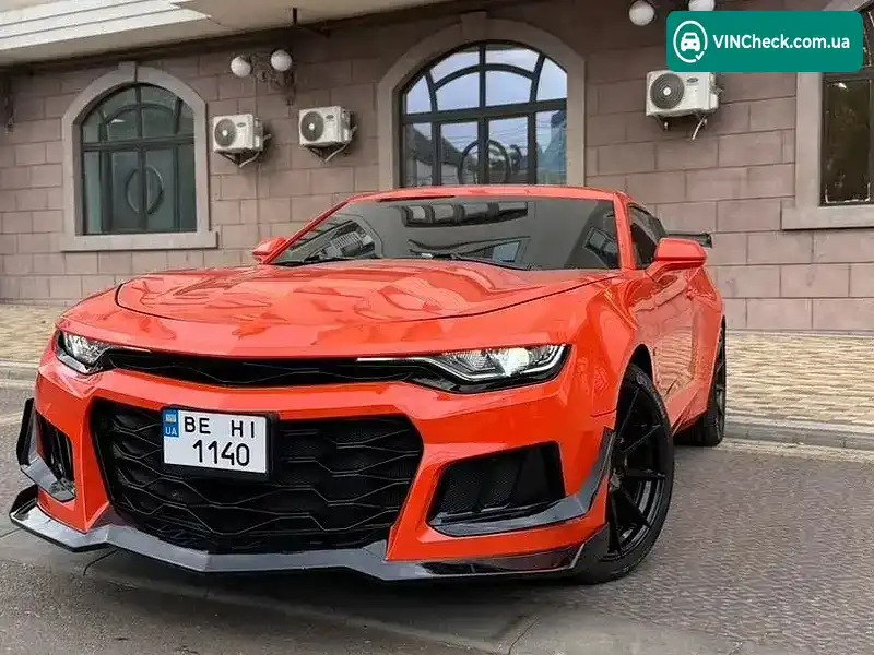 Chevrolet Camaro 2018, фото з оголошення 2 з 14, VIN 1G1FB1RX3K0129033