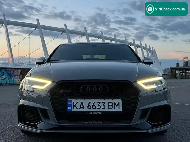 Audi RS3 2018, фото з оголошення 2 з 20, VIN WUAZZZ8V7J1907599