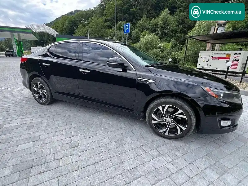 Kia Optima 2014, фото з оголошення 2 з 6, VIN 5XXGR4A66FG385652