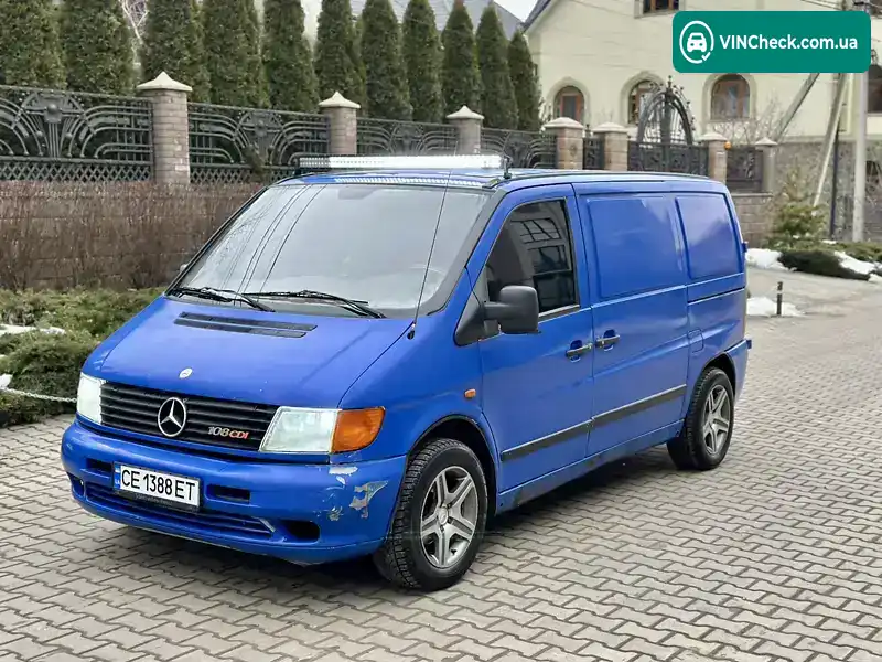 Mercedes-Benz Vito 2000, фото з оголошення 1 з 21, VIN VSA63809423313795