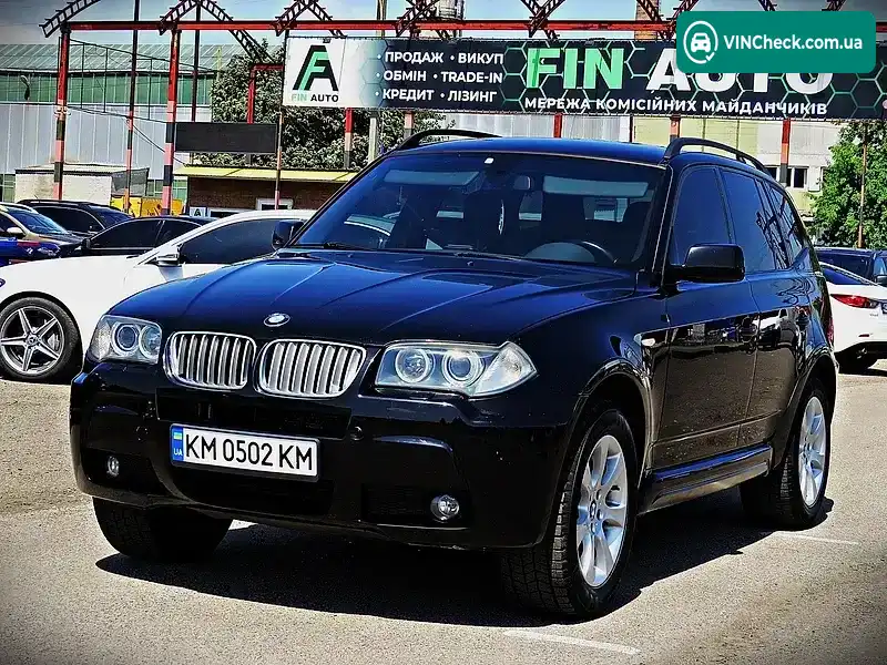 BMW X3 2007, фото з оголошення 1 з 17, VIN WBAPD11080WF90274
