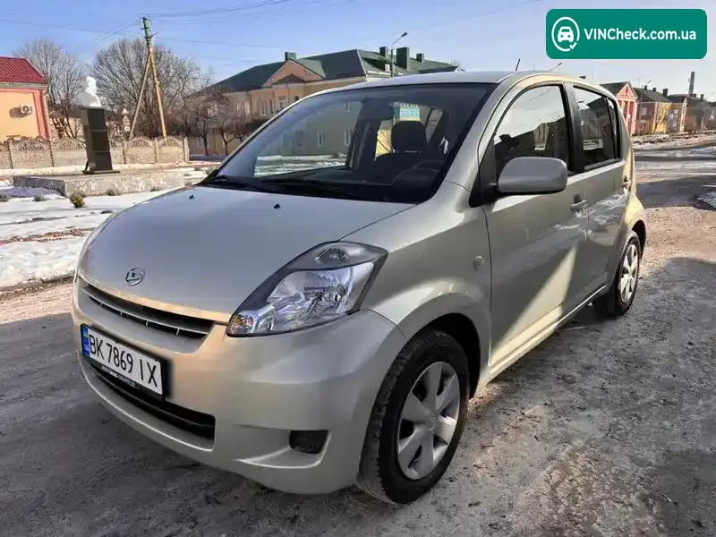 Daihatsu Sirion 2007, фото з оголошення 1 з 17, VIN JDAM300S001020762