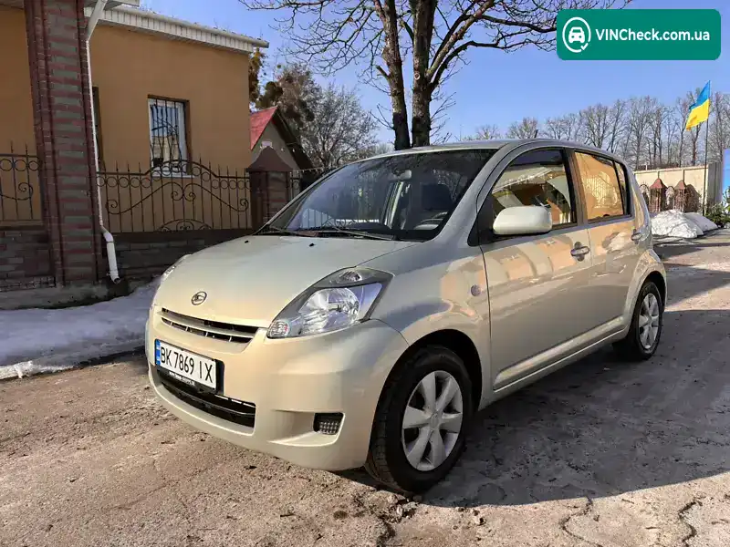 Daihatsu Sirion 2007, фото з оголошення 2 з 17, VIN JDAM300S001020762