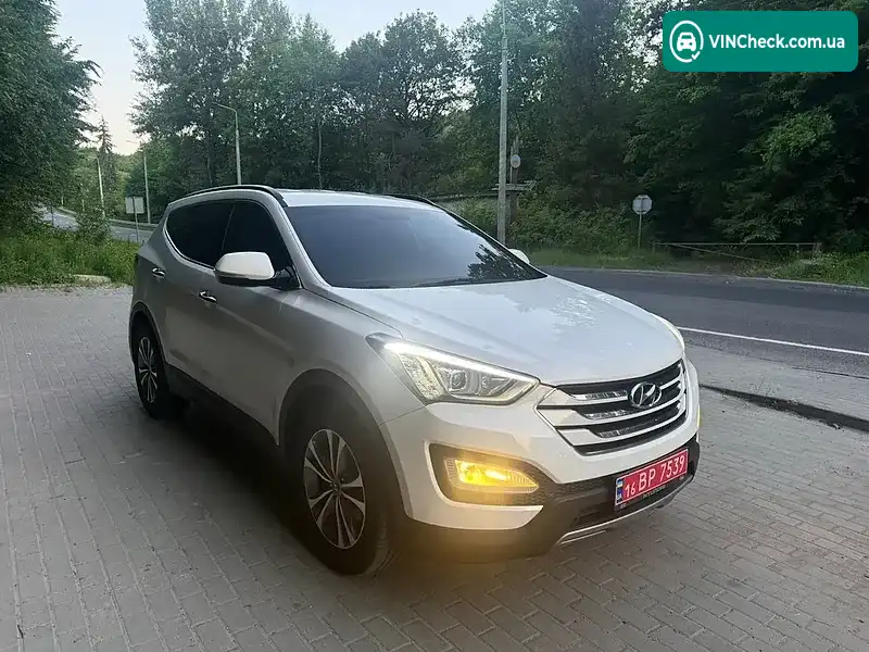 Hyundai Santa FE 2015, фото з оголошення 1 з 20, VIN KMHSW81UBFU390409