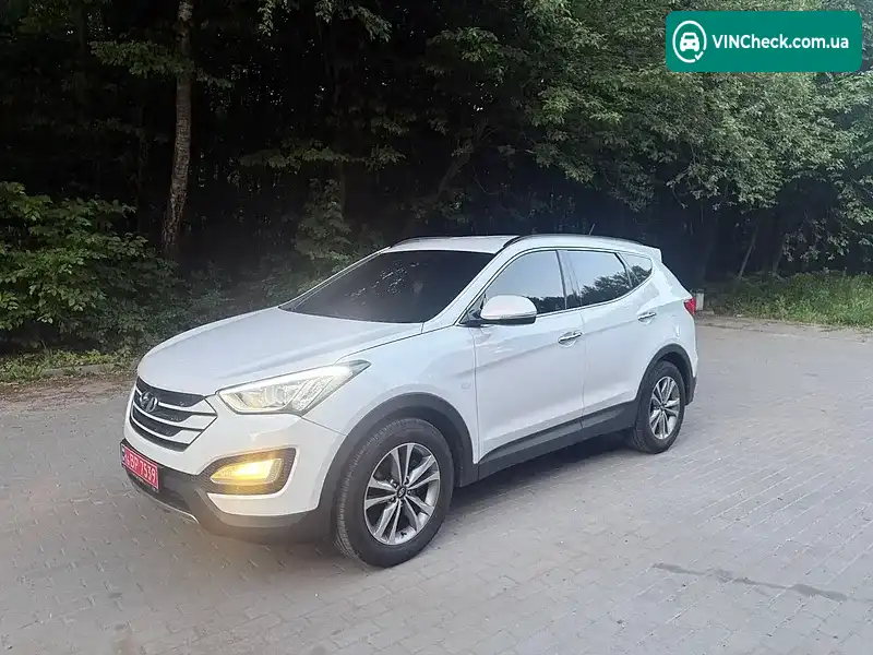 Hyundai Santa FE 2015, фото з оголошення 2 з 20, VIN KMHSW81UBFU390409