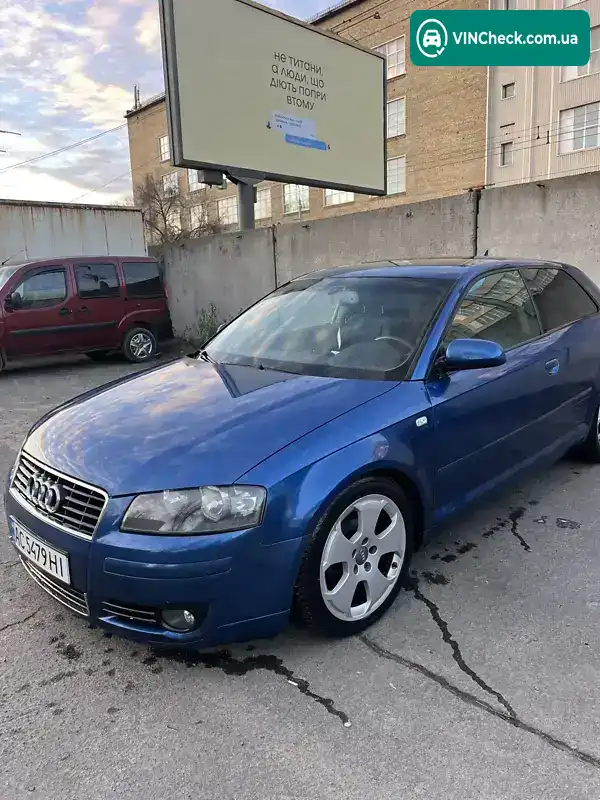 Audi A3 2004, фото з оголошення 1 з 7, VIN WAUZZZ8P85A011815
