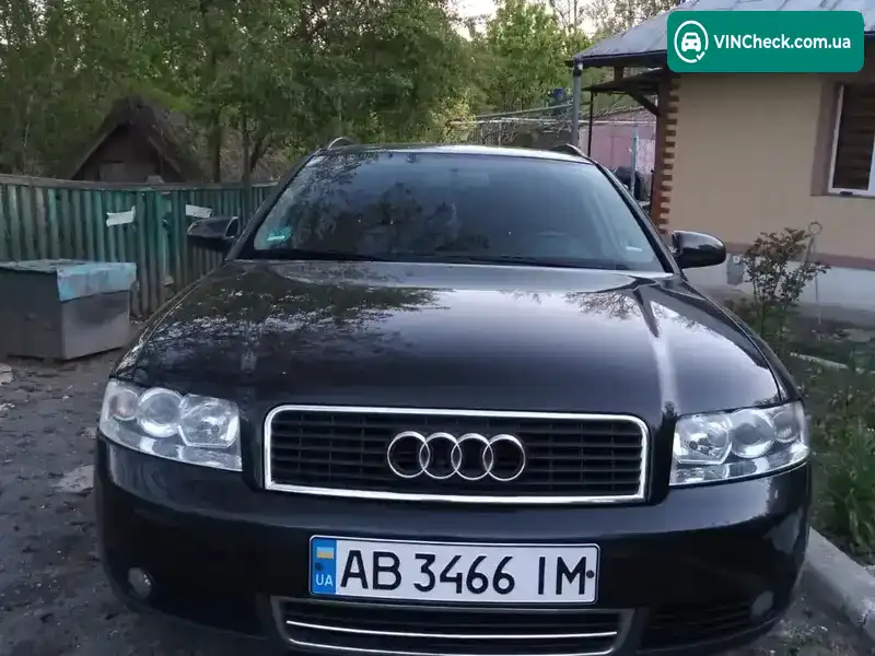 Audi A4 2002, фото з оголошення 1 з 9, VIN WAUZZZ8E62A180063