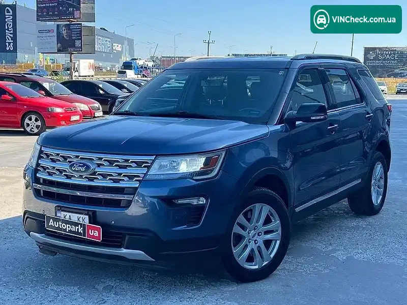 Ford Explorer 2018, фото з оголошення 1 з 20, VIN 1FM5K8D83JGC50531