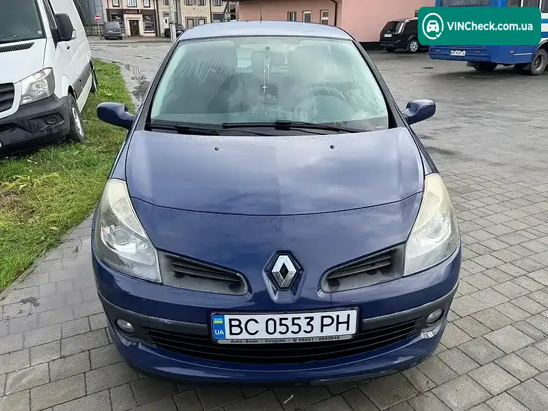 Renault Clio 2007, фото з оголошення 1 з 20, VIN VF1CR1P0H38106610