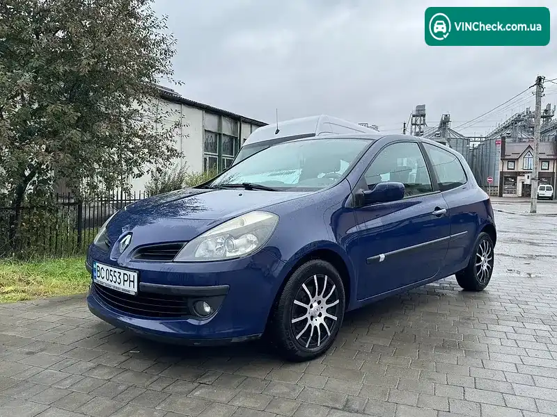 Renault Clio 2007, фото з оголошення 2 з 20, VIN VF1CR1P0H38106610