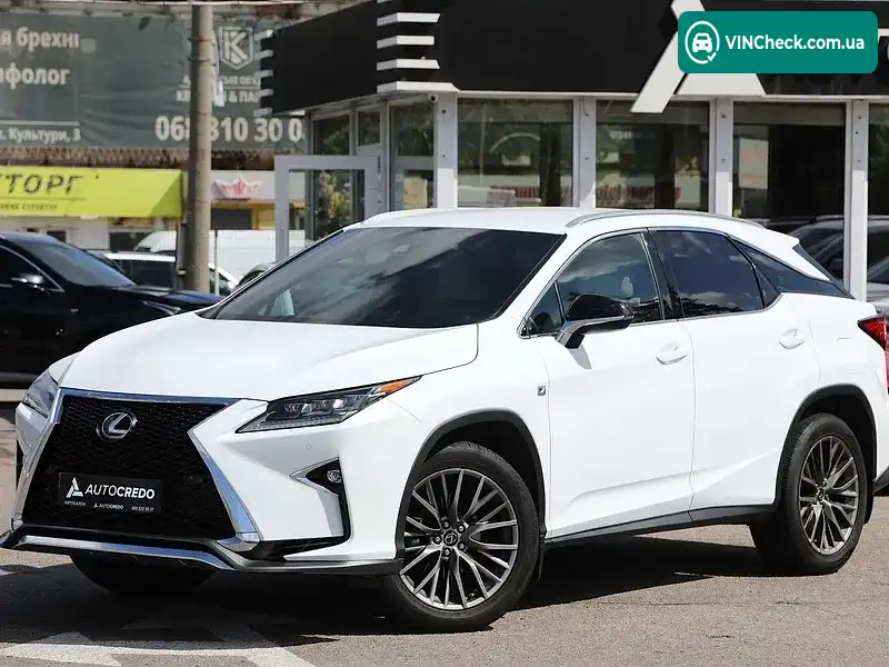 Lexus RX 2016, фото з оголошення 1 з 20, VIN JTJBAMCA202003985