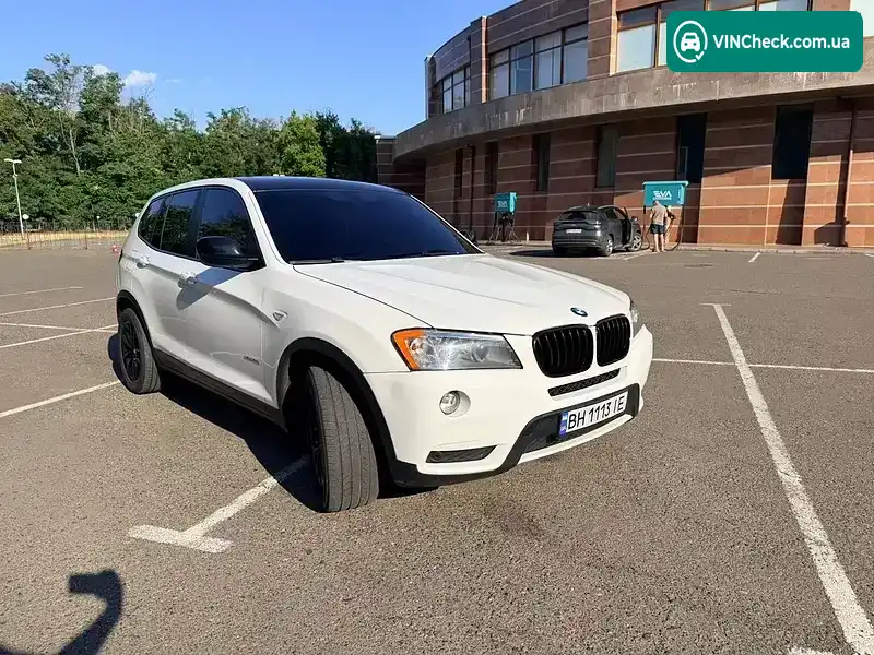 BMW X3 2013, фото з оголошення 1 з 9, VIN 5UXWX9C59E0D29113
