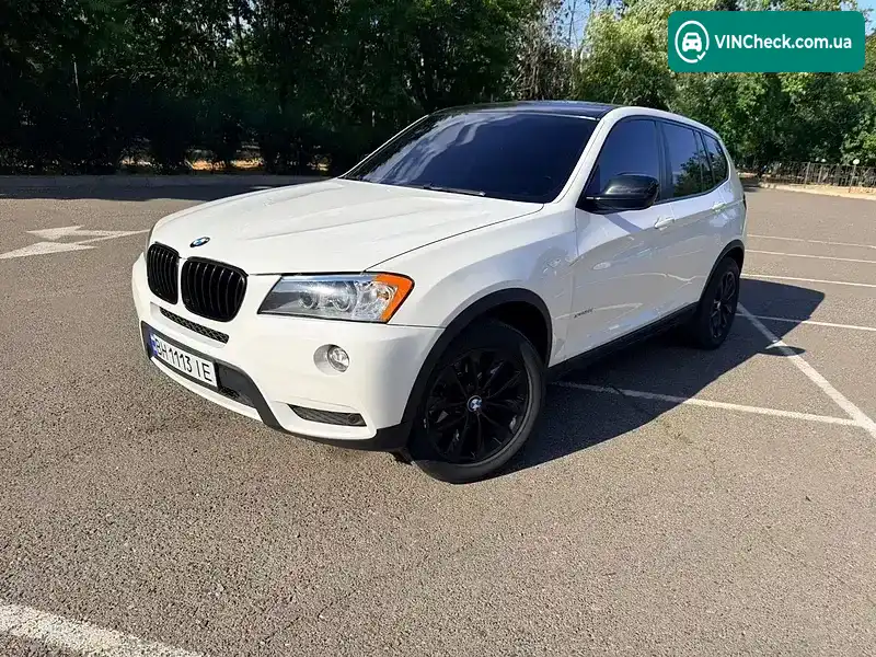 BMW X3 2013, фото з оголошення 2 з 9, VIN 5UXWX9C59E0D29113