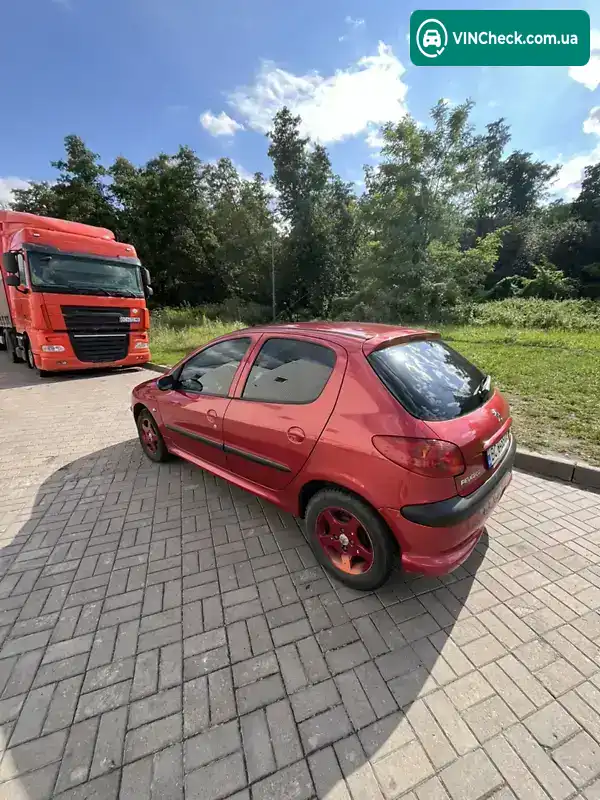 Peugeot 206 2005, фото з оголошення 2 з 12, VIN VF32AKFWR44500003