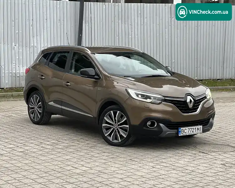 Renault Kadjar 2016, фото з оголошення 1 з 20, VIN VF1RFE00754983647