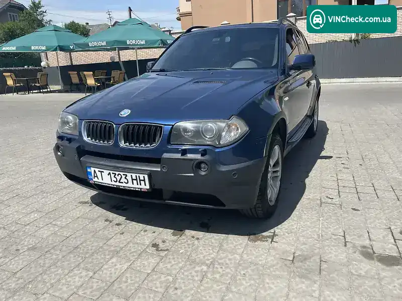 BMW X3 2004, фото з оголошення 1 з 20, VIN WBAPB51060WB44654