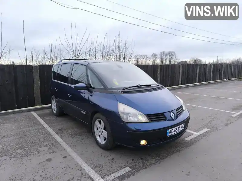 Renault Espace 2005, фото з оголошення 2 з 12, VIN VF1JK0HB634684517