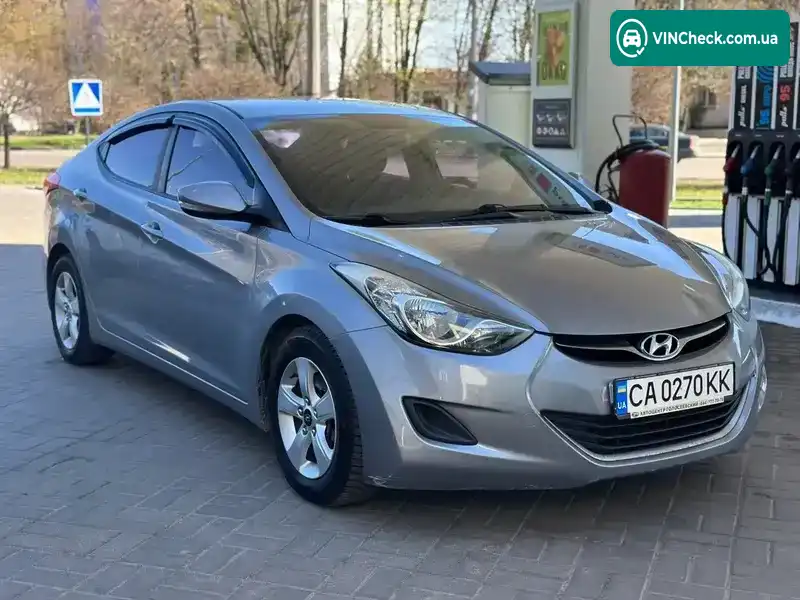 Hyundai Avante 2013, фото з оголошення 2 з 10, VIN KMHDG41DBDU803048