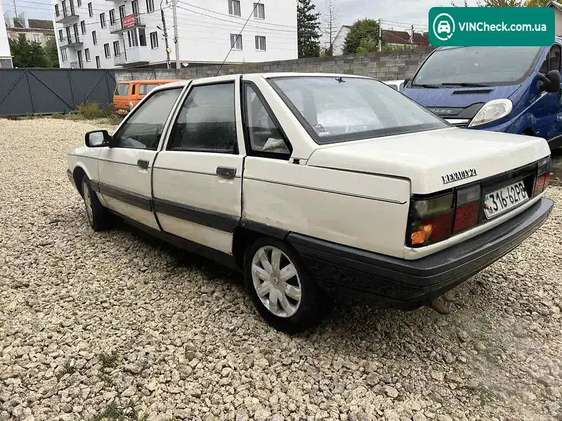 Renault 21 1988, фото з оголошення 1 з 8, VIN VF1L48M0501502604