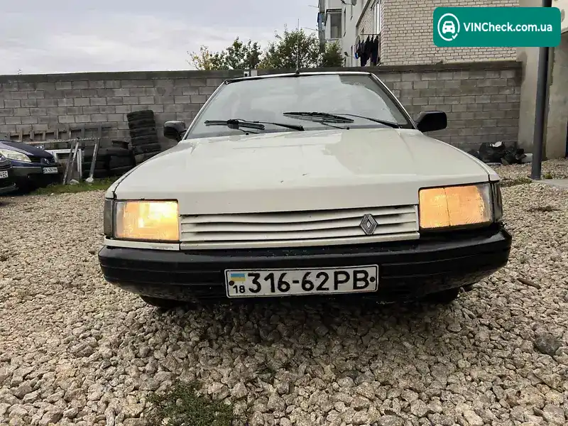 Renault 21 1988, фото з оголошення 2 з 8, VIN VF1L48M0501502604