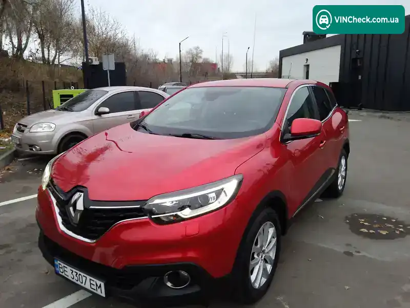 Renault Kadjar 2017, фото з оголошення 1 з 20, VIN VF1RFE00X59173917